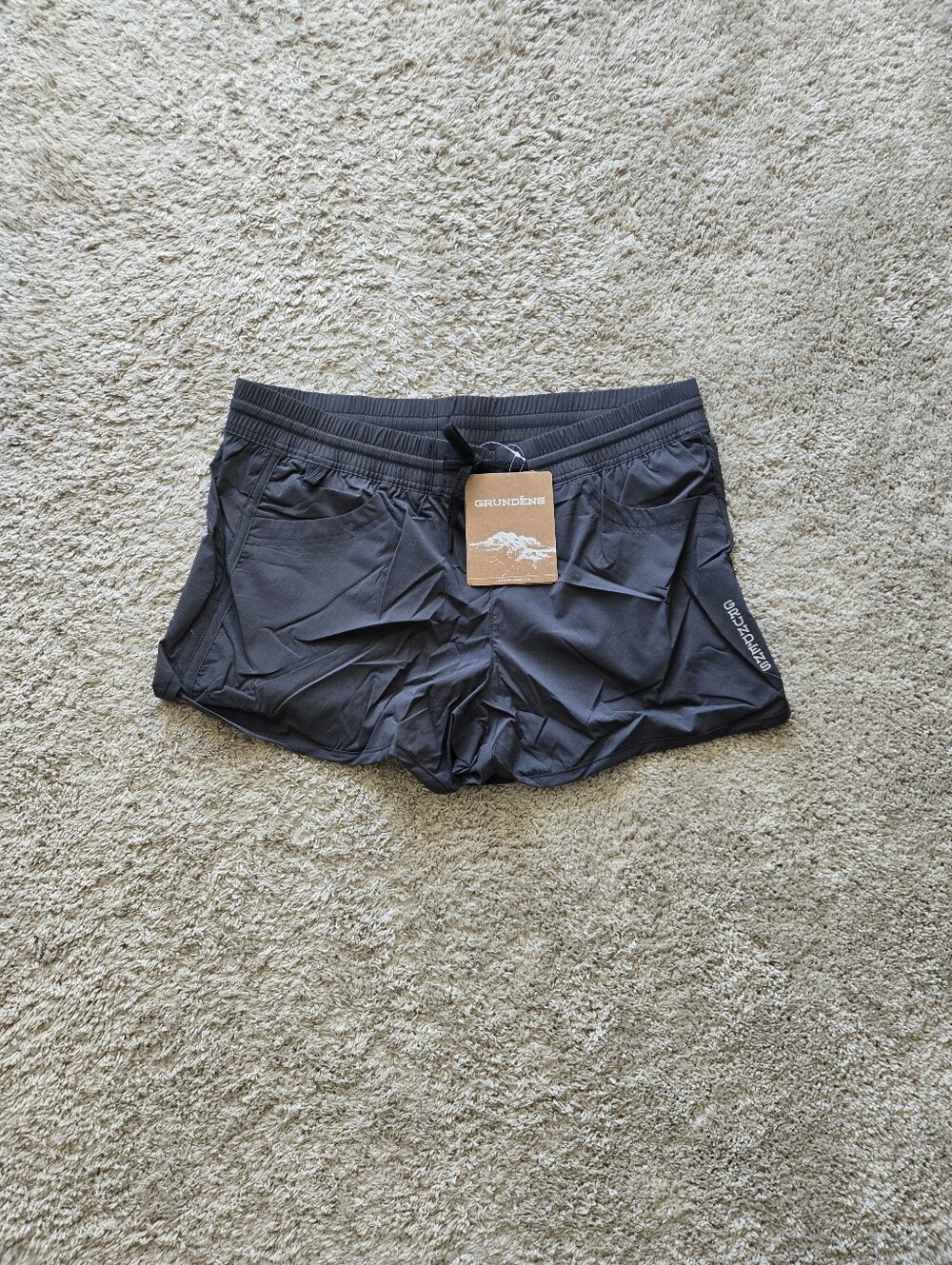 Grundens Sidereal Shorts Womens L Gray Athletic